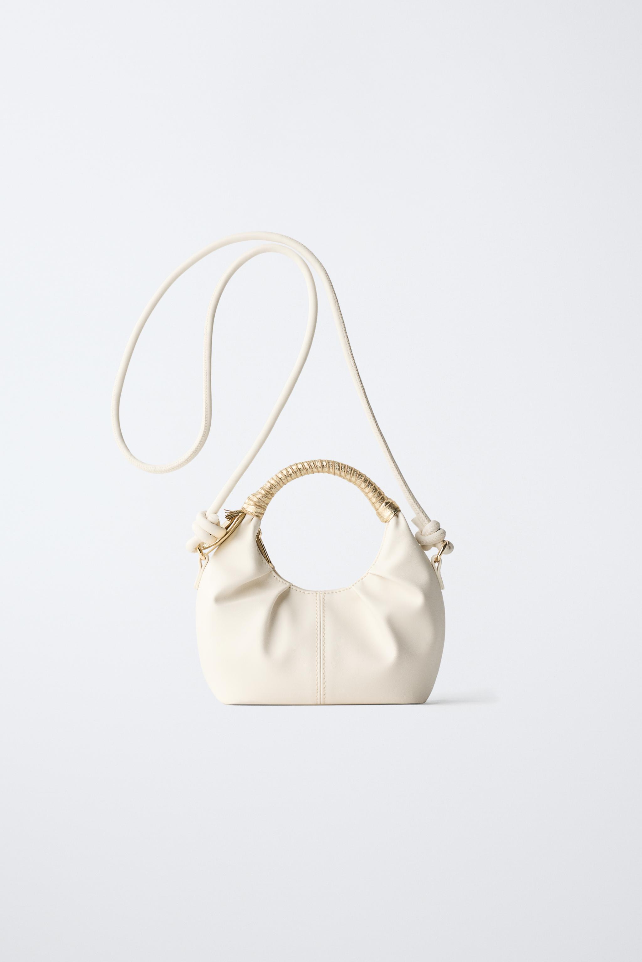 CROSSBODY BAG WITH FLORAL DETAIL